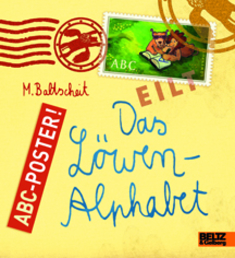 Das Löwen ABC-Poster