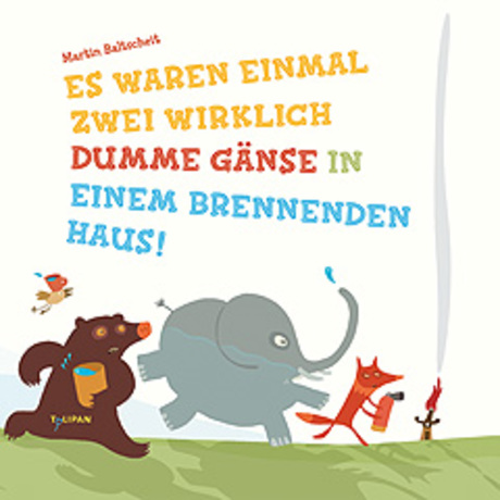 Es waren einmal zwei wirklich dumme Gänse in einem brennenden Haus